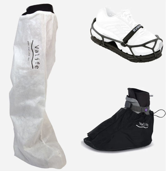 Artikelset Valife dusch- och regnskydd samt EVENup sandal